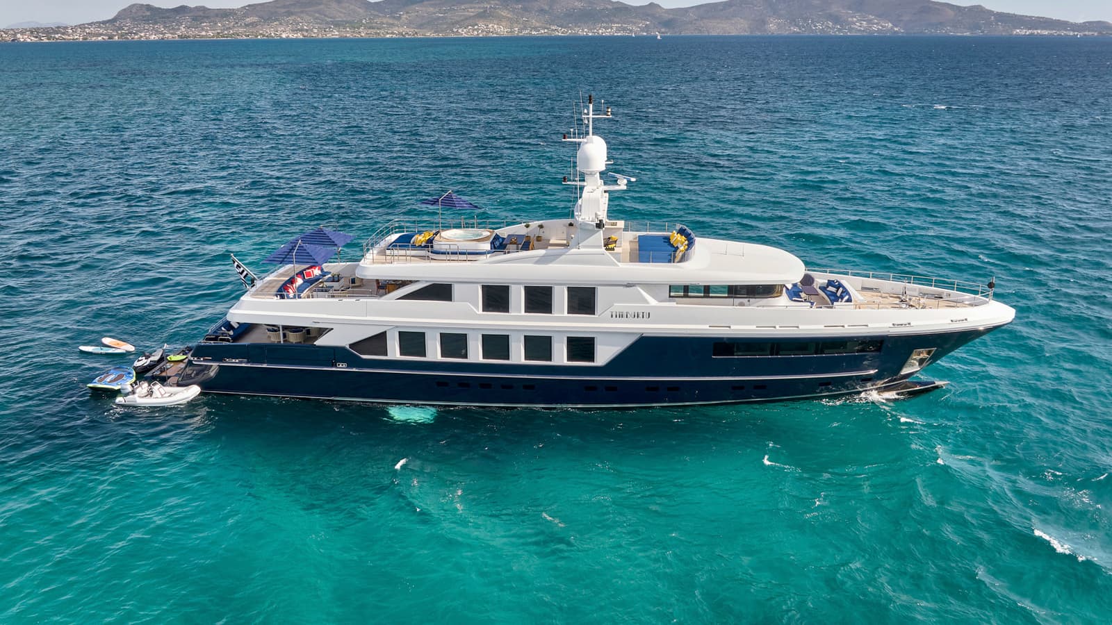 TIMBUKTU - aerial | Drivas Yachts