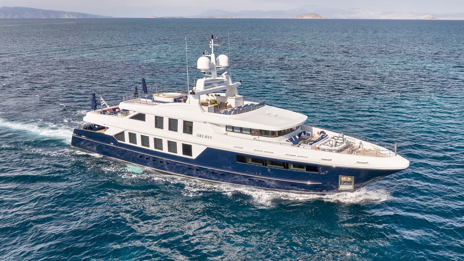 TIMBUKTU - ext running | Drivas Yachts