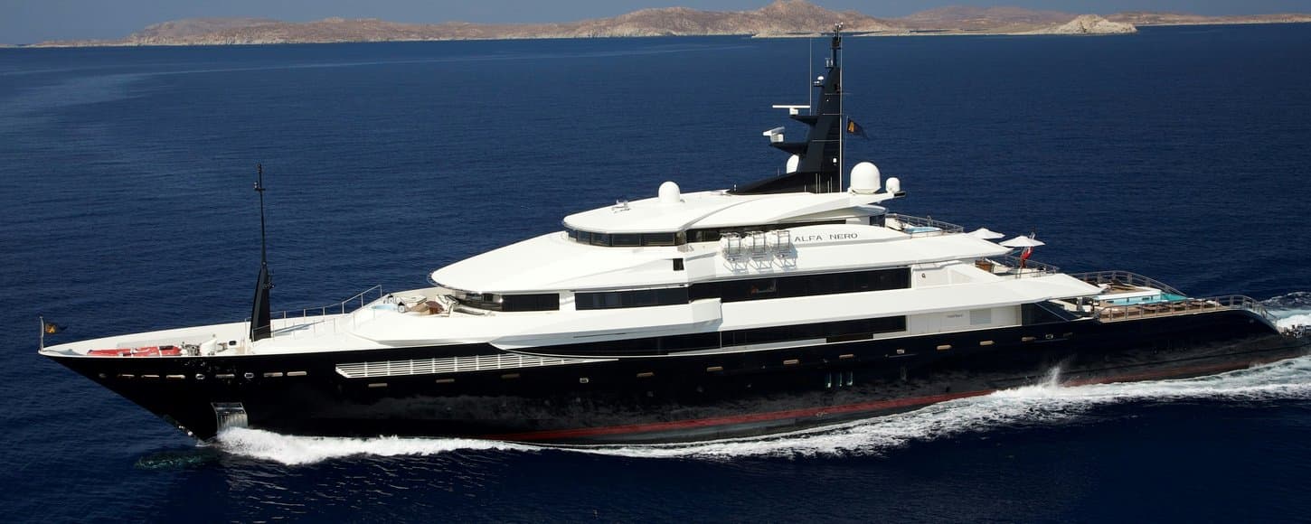 Motor yacht ALFA NERO 81.3m by Oceanco — photo 5