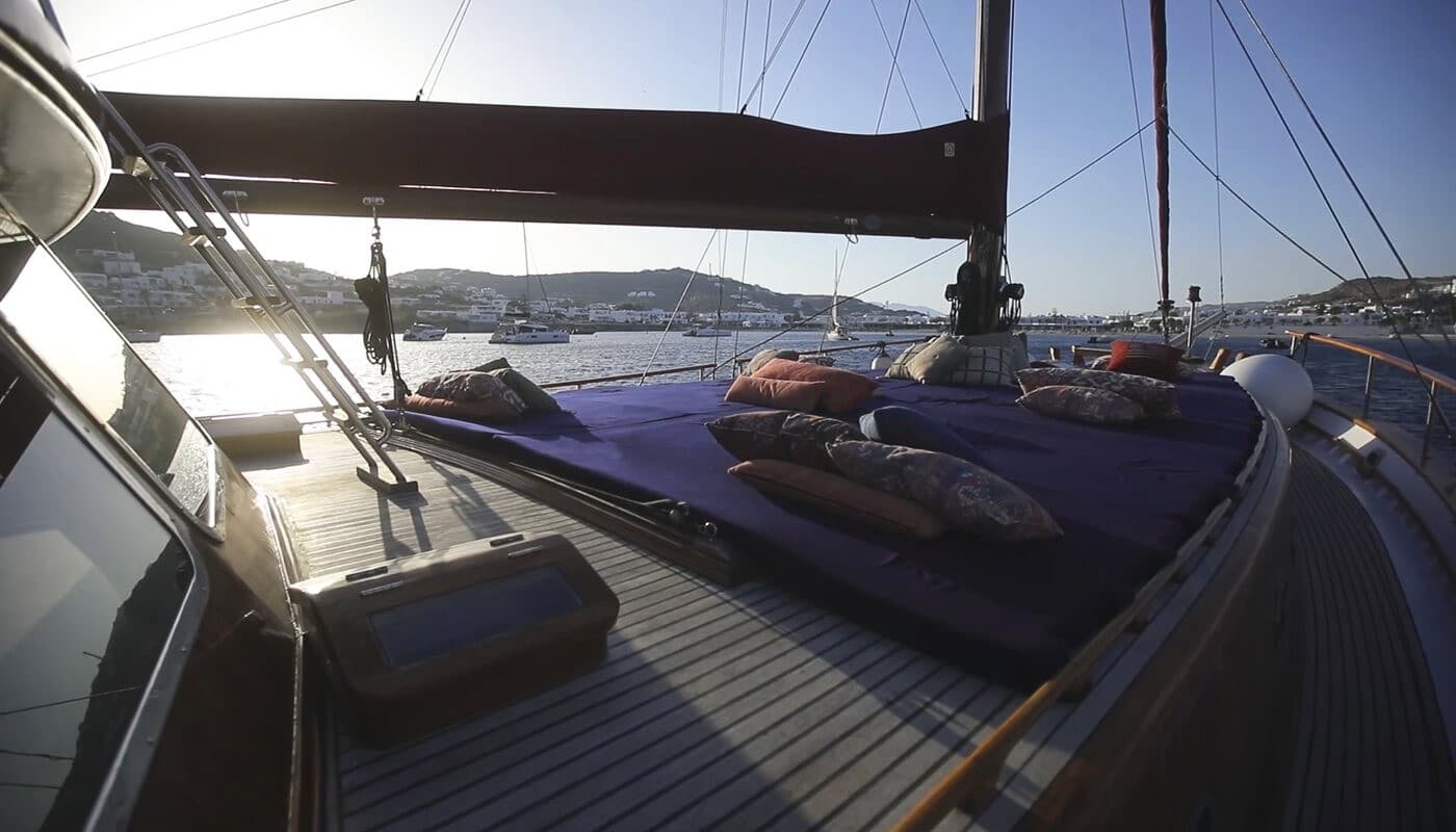 Motor yacht SEATZEN 21.9m by PSARROS SHIPYARD — aft deck