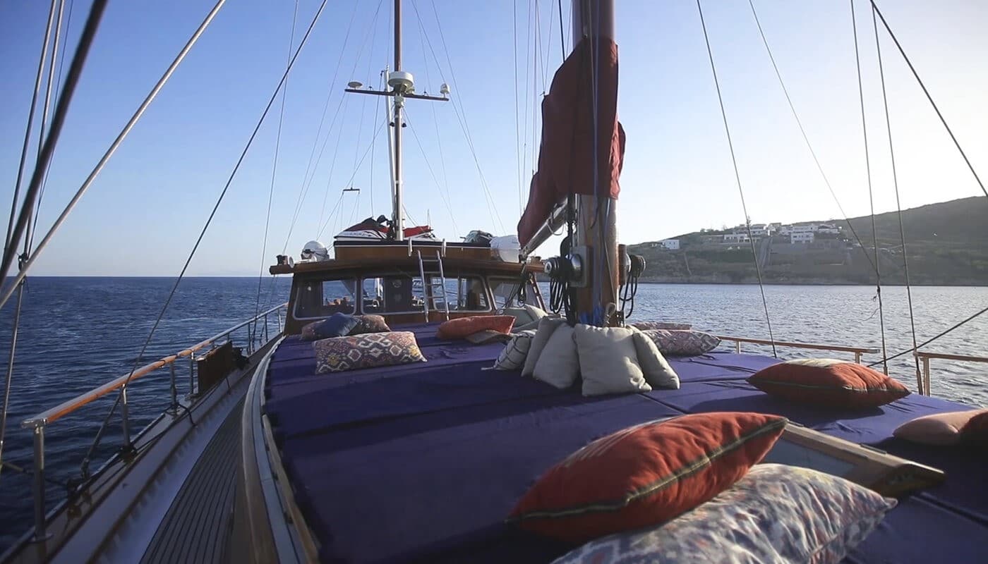 Motor yacht SEATZEN 21.9m by PSARROS SHIPYARD — aft deck