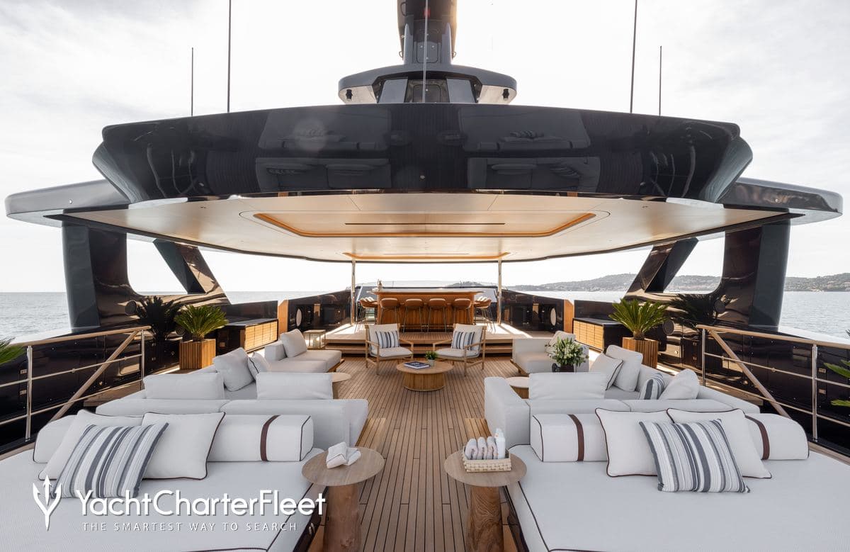 Motor yacht SEAWOLF X 42.8m by Rossinavi — deck