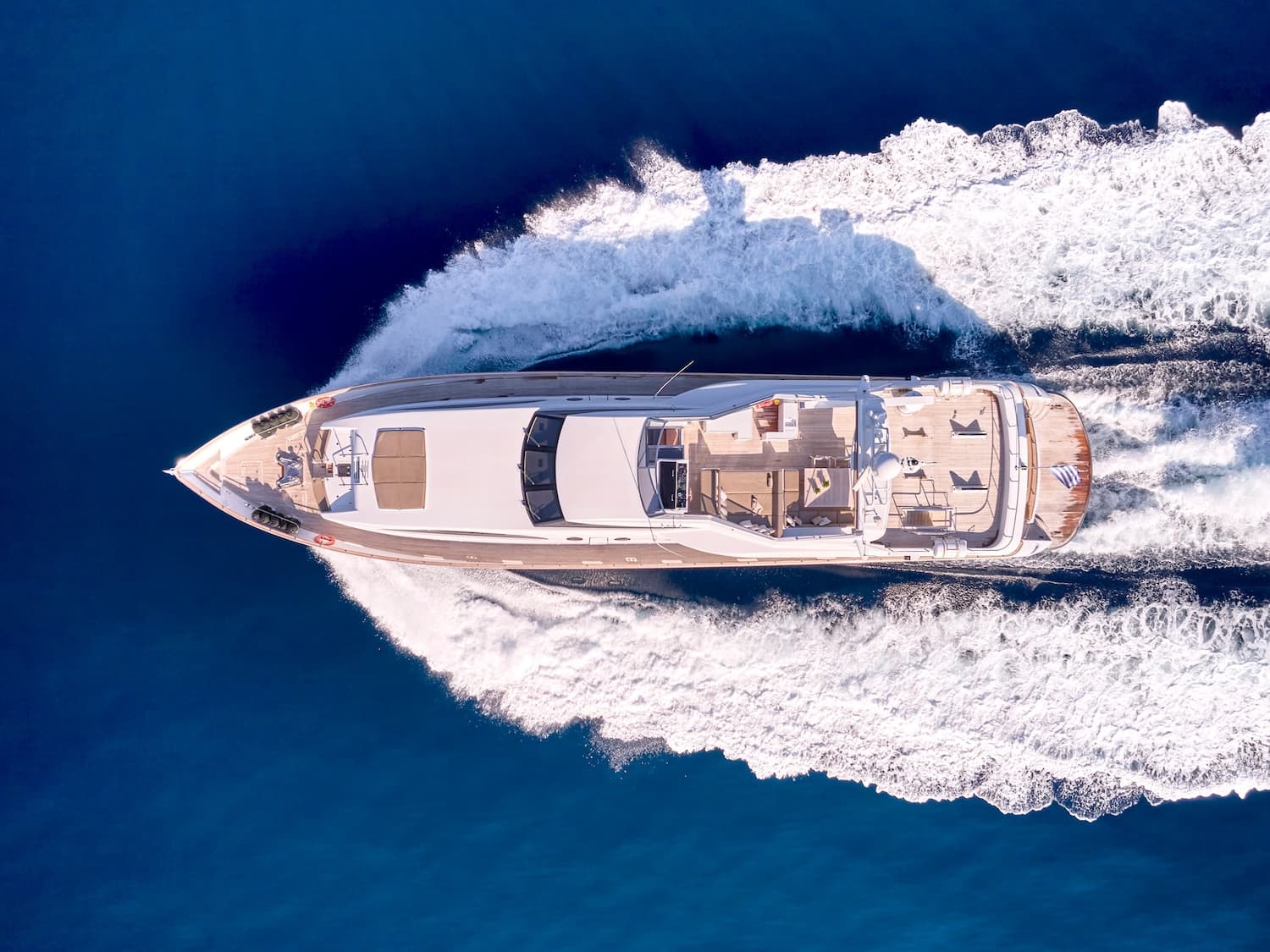 HELIOS - aerial | Drivas Yachts