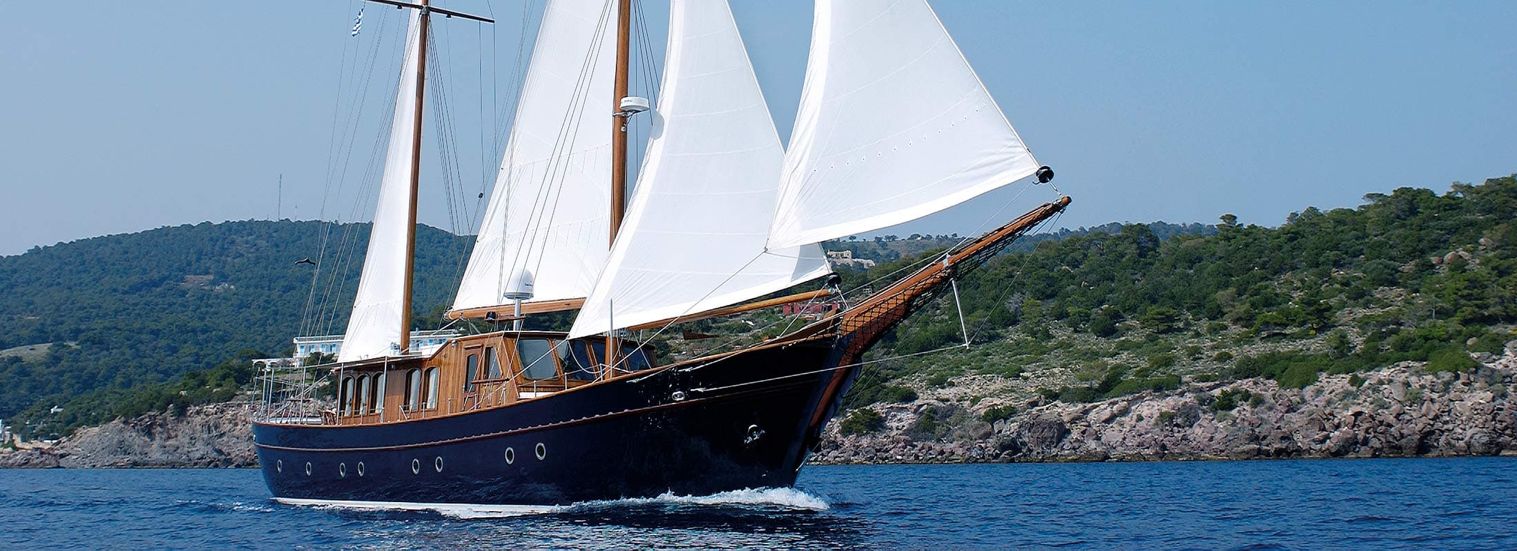 LIANA H - ext stbd | Drivas Yachts