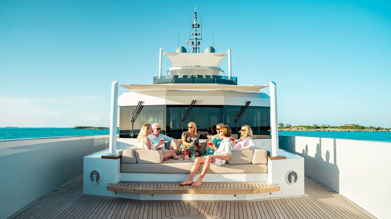 ONLY NOW - deck fly | Drivas Yachts