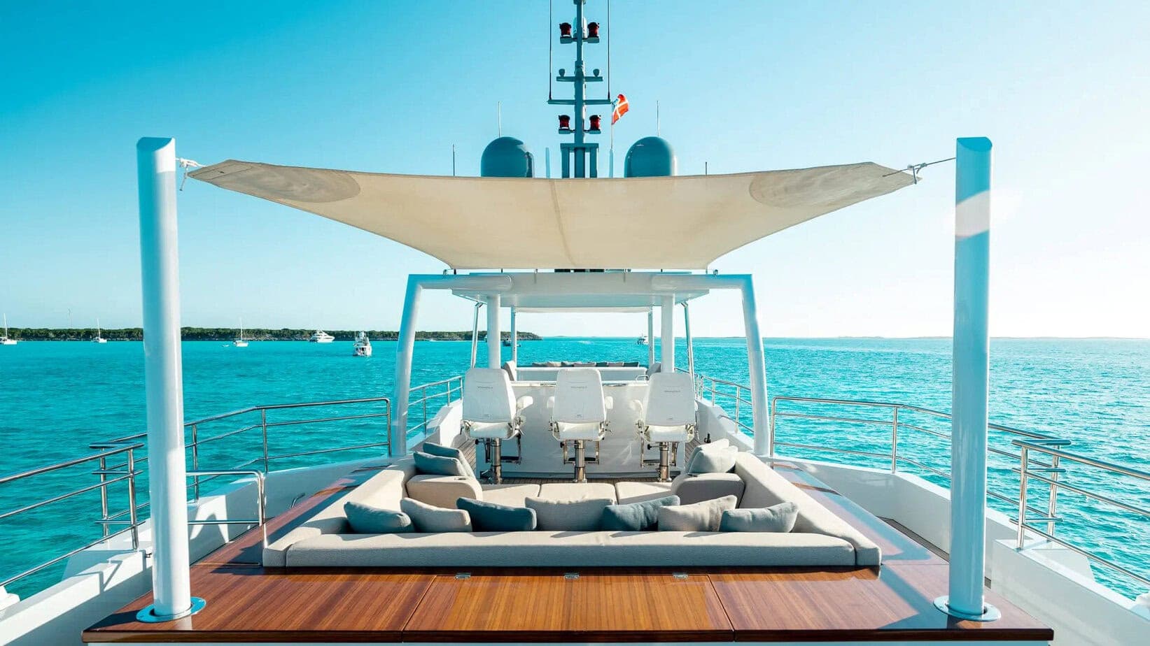 ONLY NOW - deck fly | Drivas Yachts
