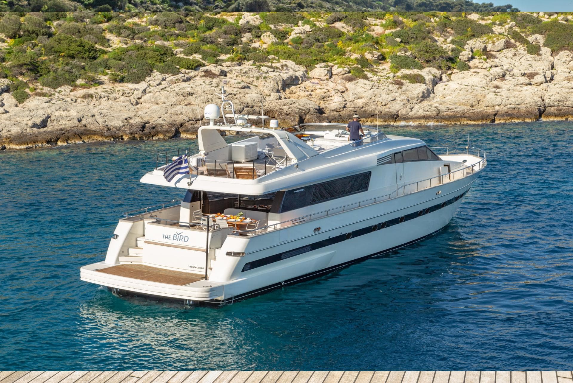 Motor yacht THE BIRD 24.6m by Sanlorenzo — photo 4