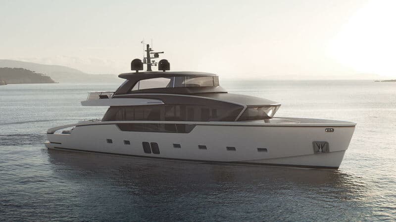 DELLAGRAZIA - ext port | Drivas Yachts