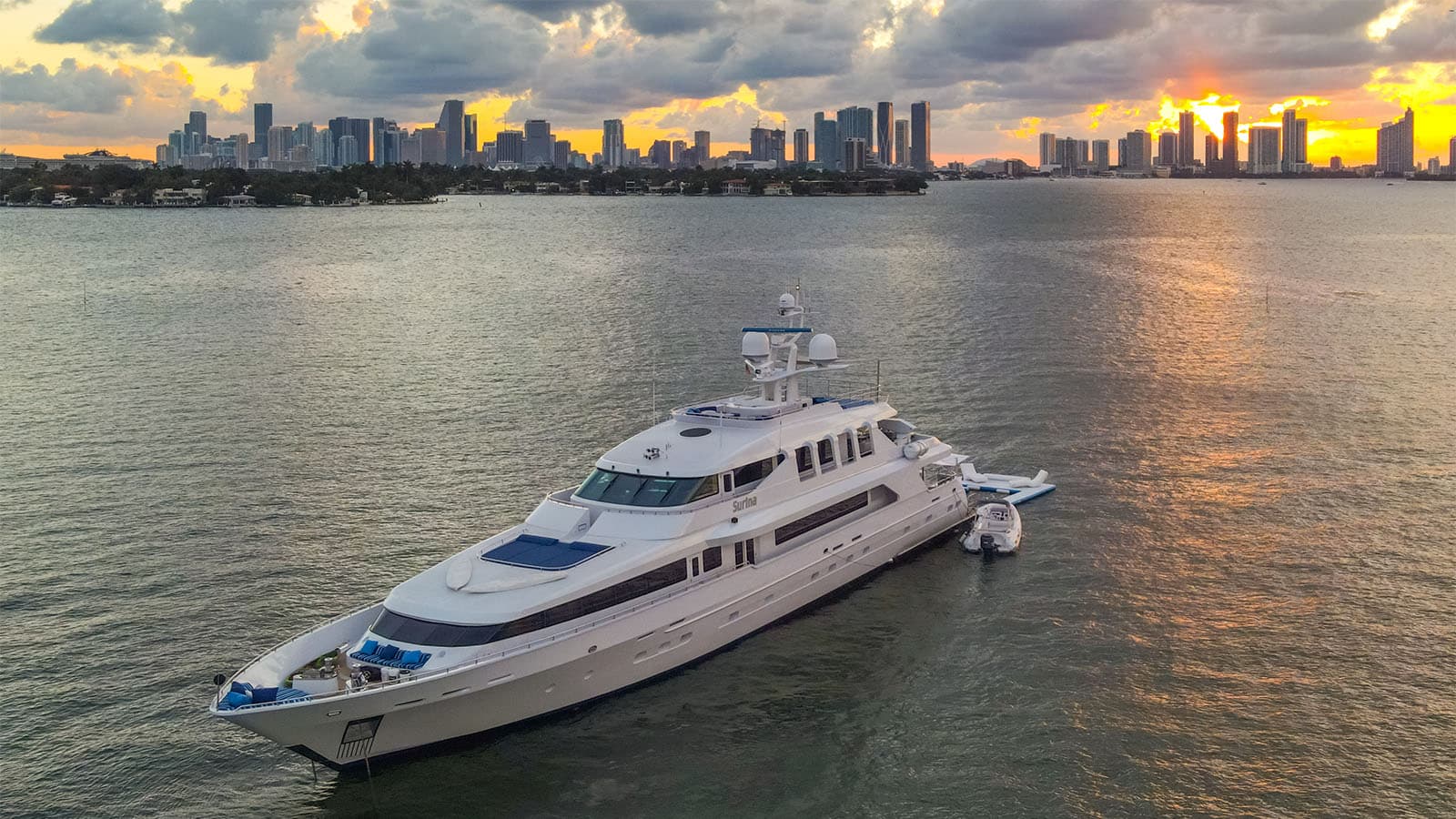 SURINA - aerial | Drivas Yachts