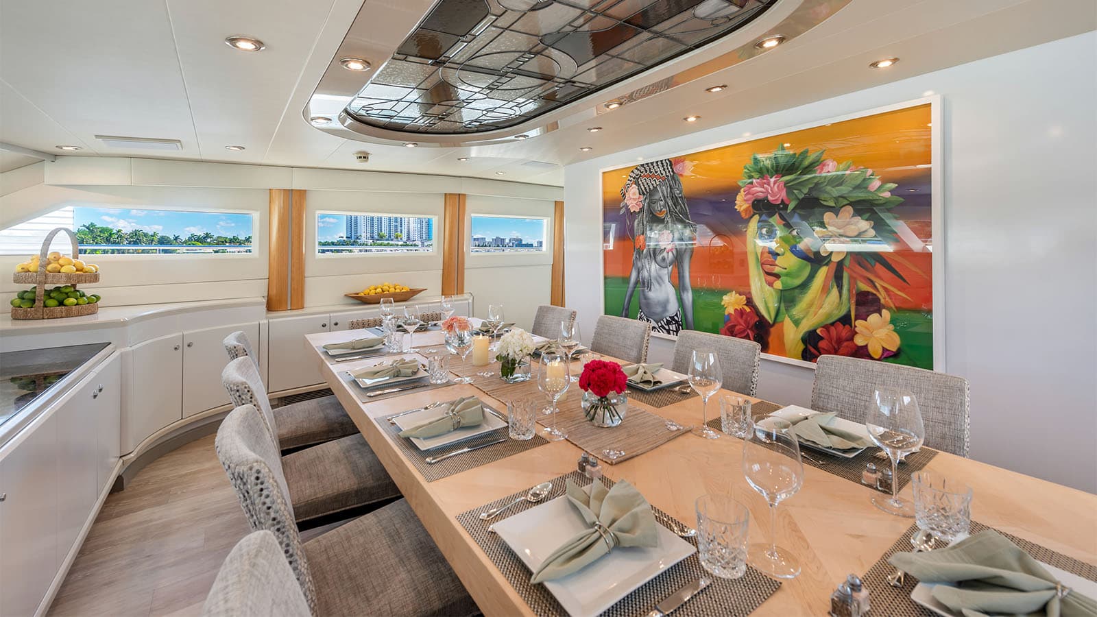 SURINA - saloon | Drivas Yachts