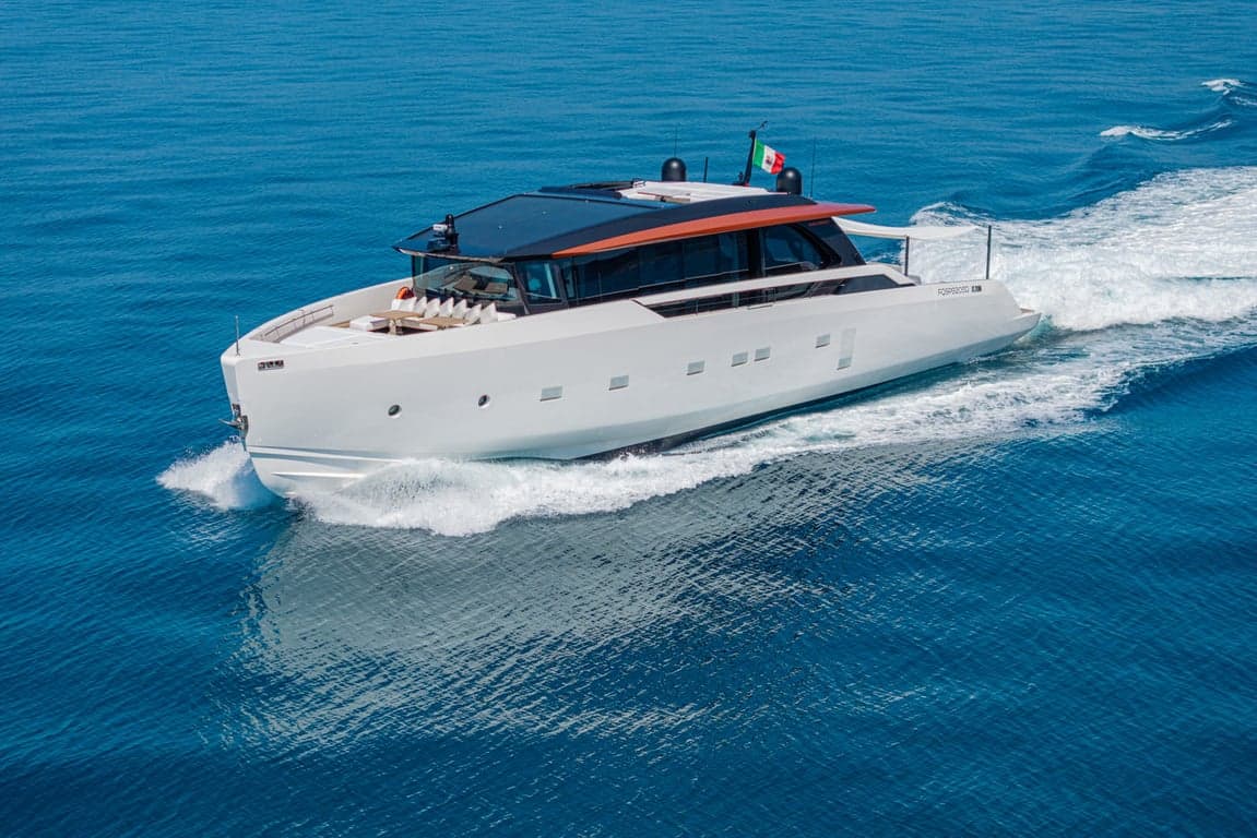 FORZA QUIETA - ext running | Drivas Yachts