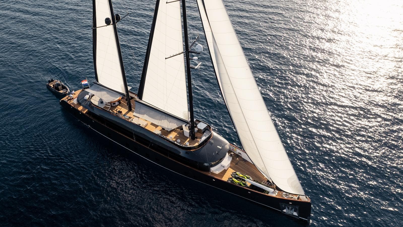 SCORPIOS - aerial | Drivas Yachts