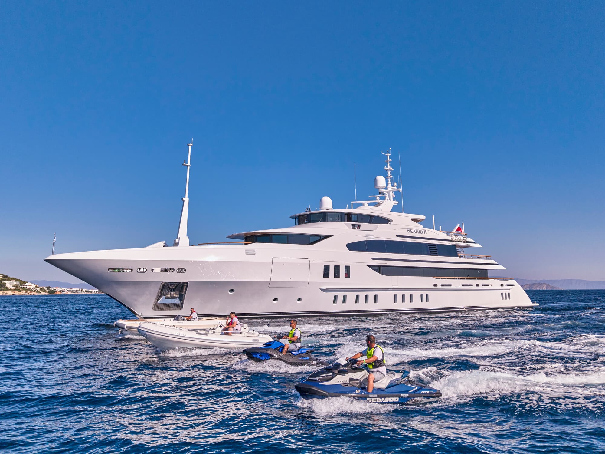 SEAKID II - ext running | Drivas Yachts