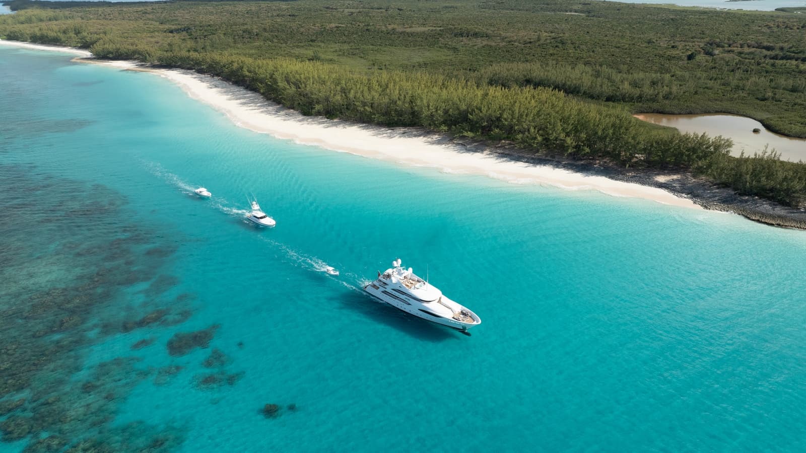 AVALON - aerial | Drivas Yachts