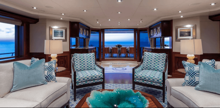AVALON - saloon upper | Drivas Yachts