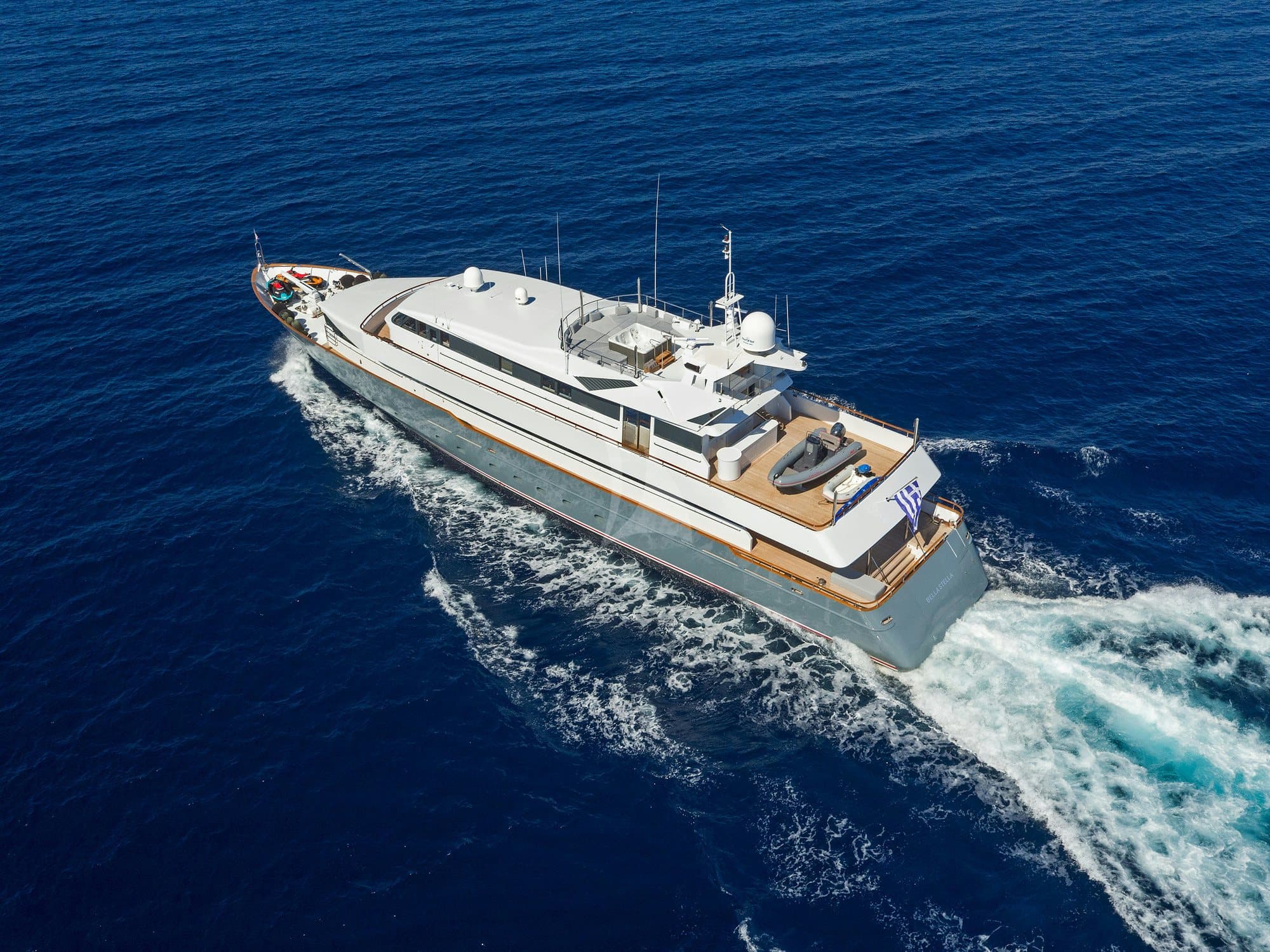 BELLA STELLA - aerial | Drivas Yachts