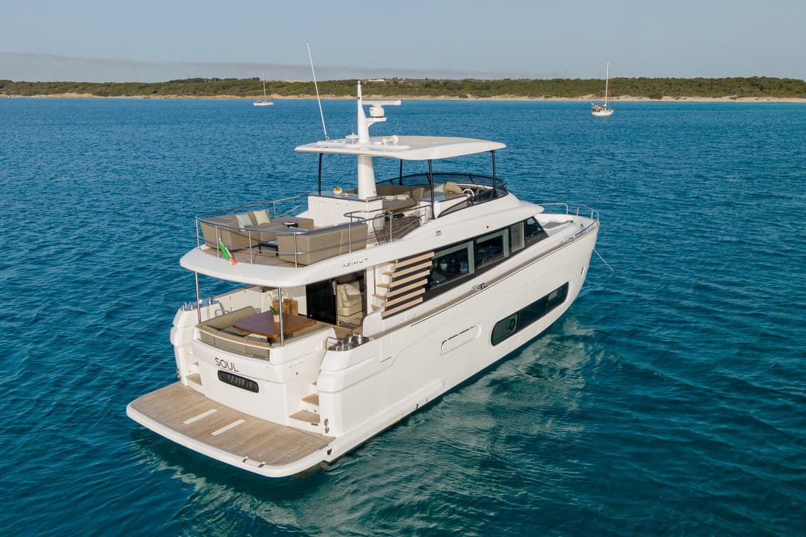 SOUL - aerial | Drivas Yachts
