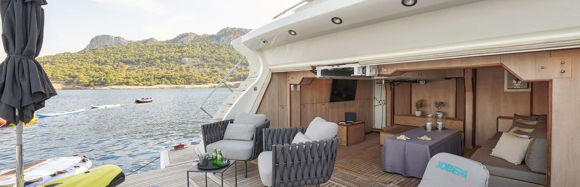 DILIAS - deck aft | Drivas Yachts