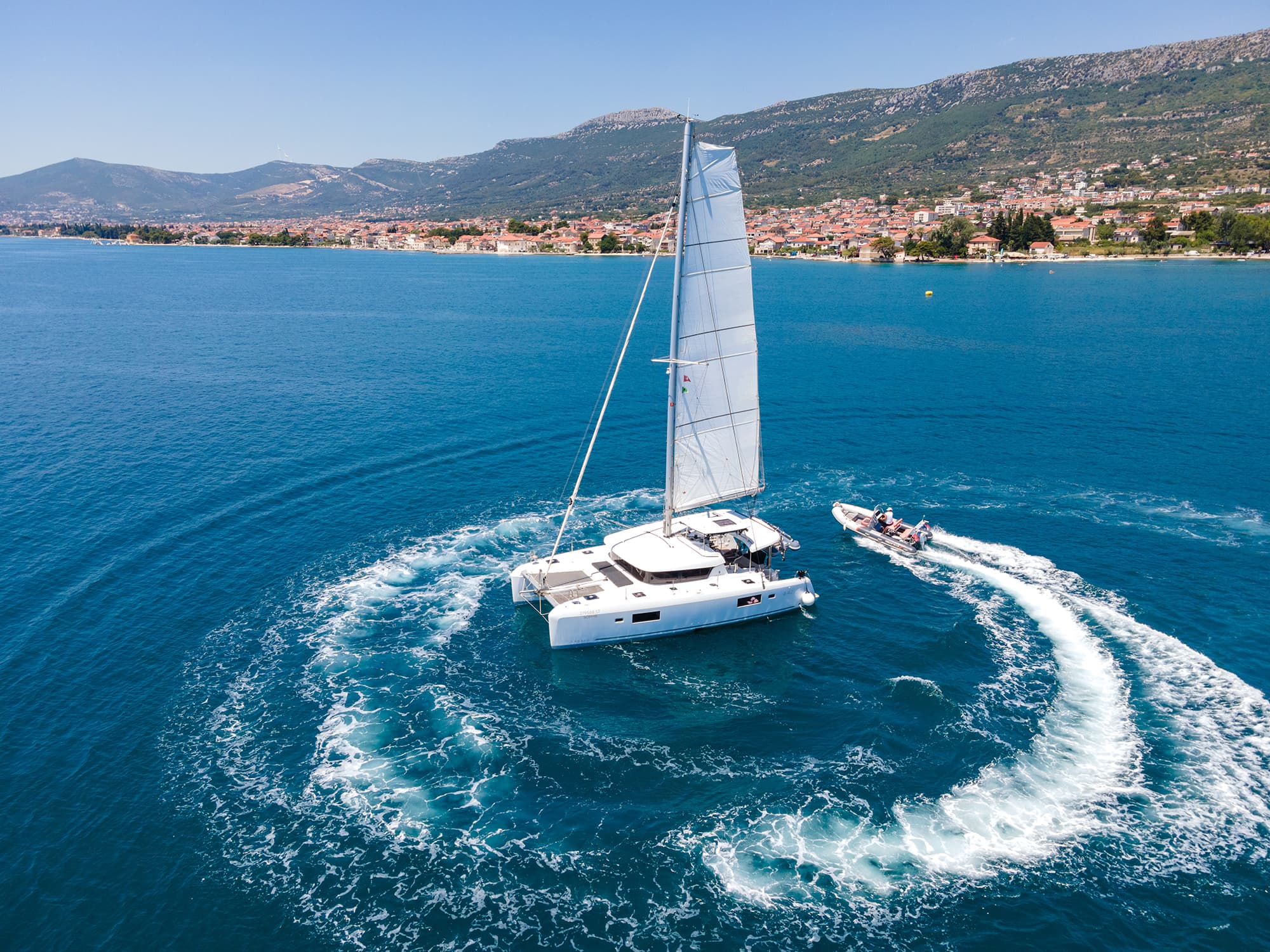 FOR SAIL - aerial | Drivas Yachts