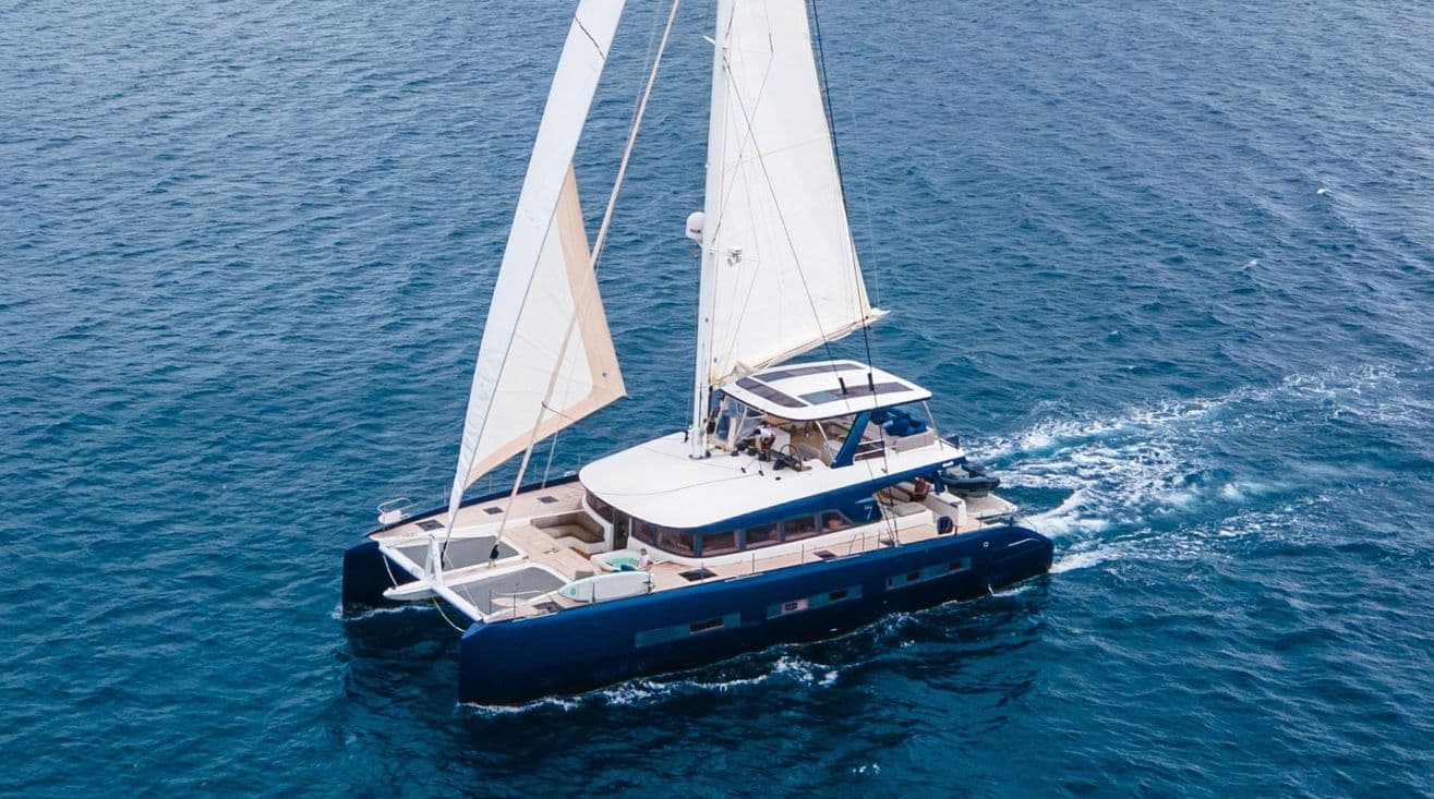 FOR SAIL - aerial | Drivas Yachts