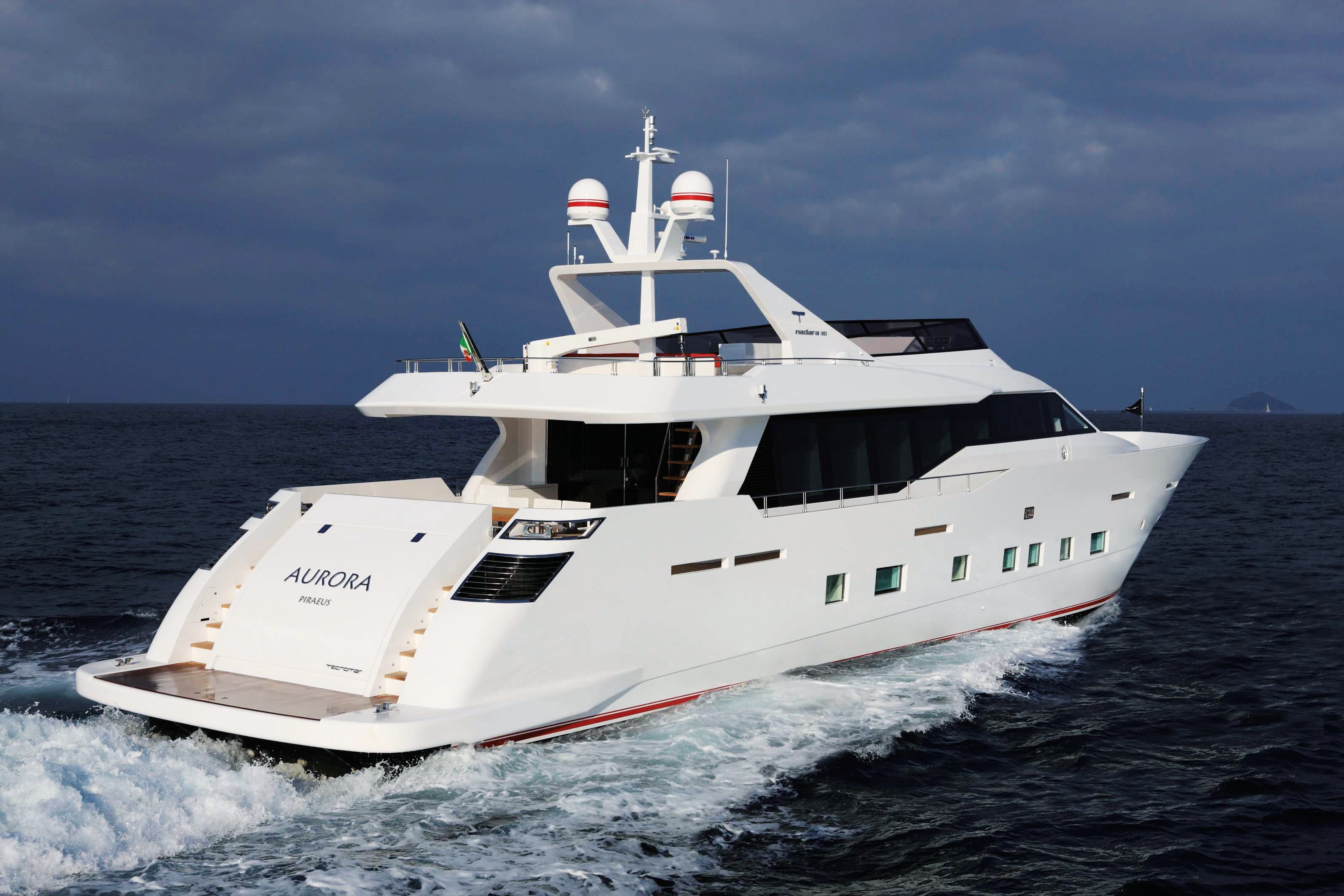 AURORA - ext port | Drivas Yachts