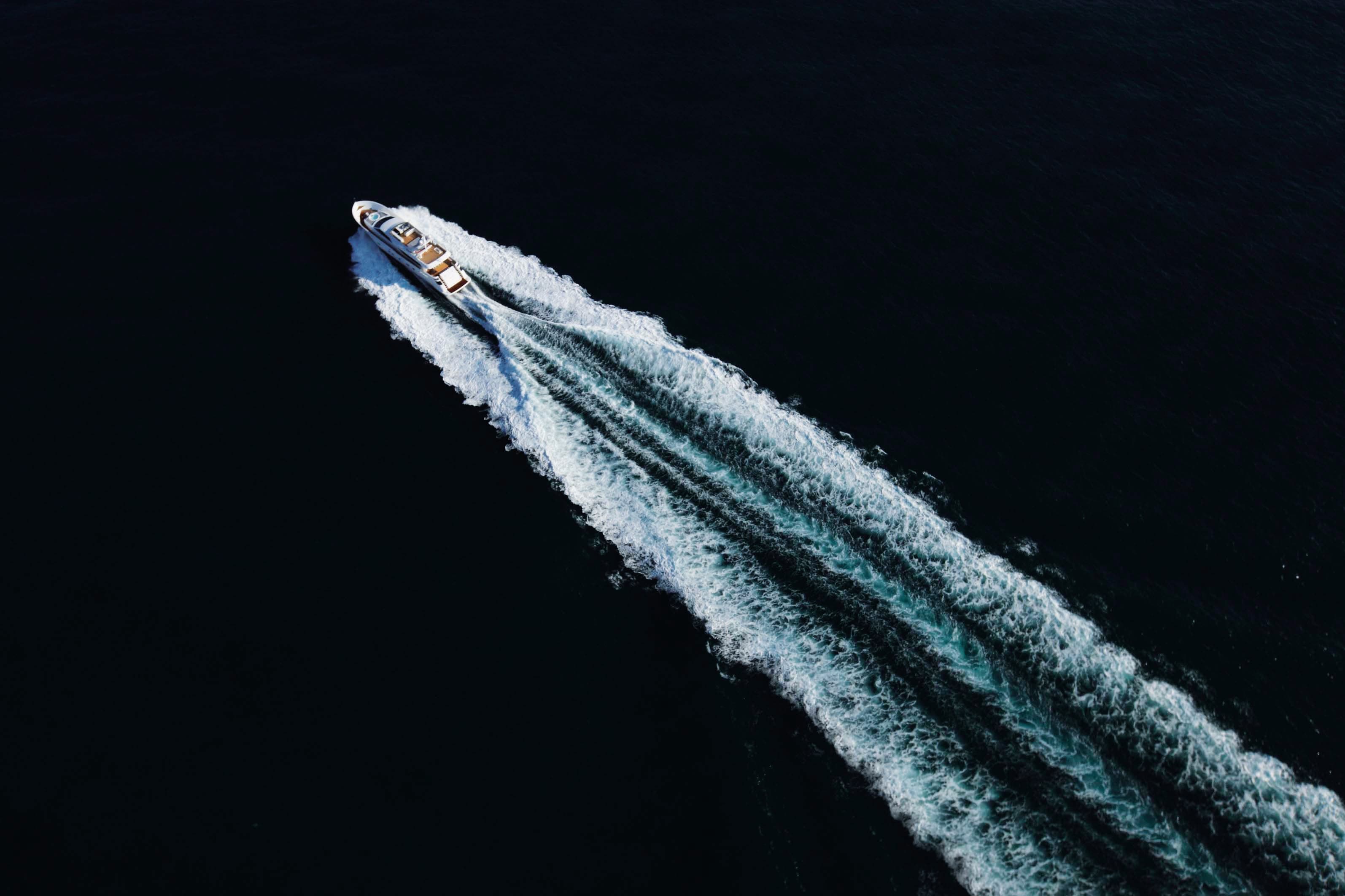 AURORA - ext running | Drivas Yachts