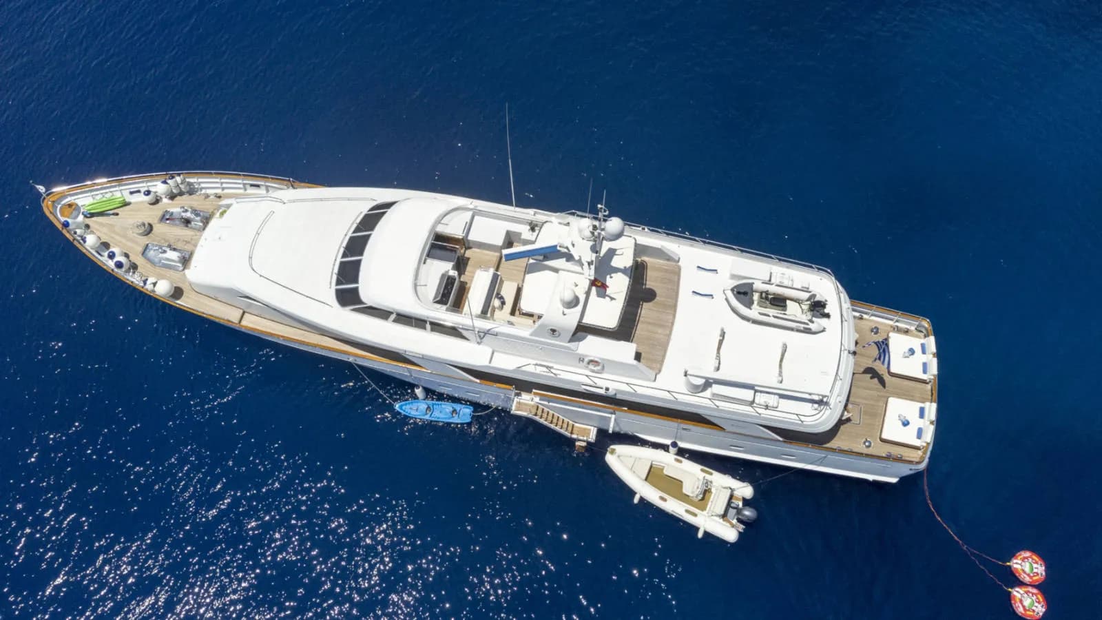 OKTANA - aerial | Drivas Yachts