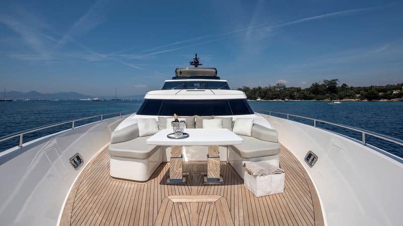 DE ZEUS - deck fore | Drivas Yachts