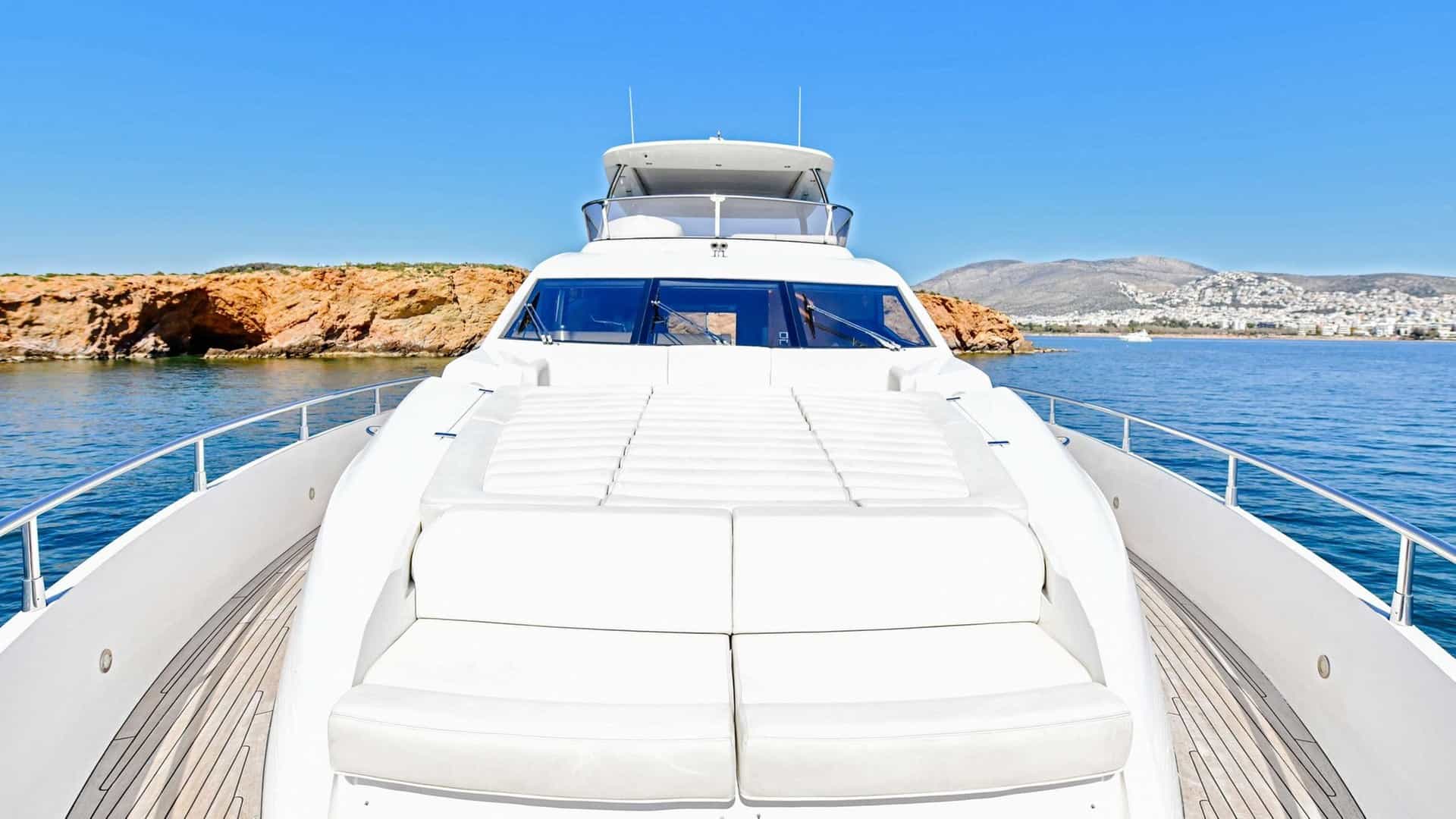 GRACE XI - ext bow | Drivas Yachts