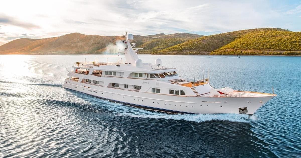 FOS - aerial | Drivas Yachts