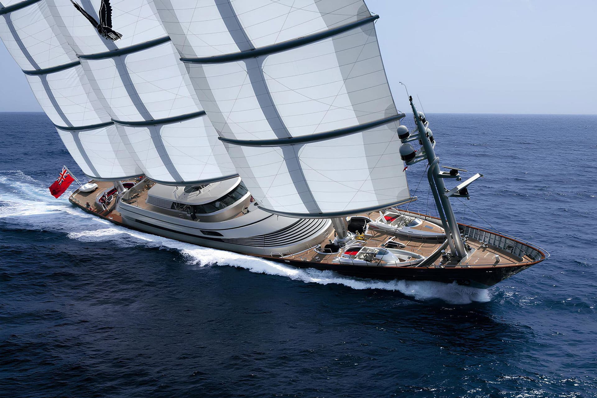 MALTESE FALCON - ext running | Drivas Yachts