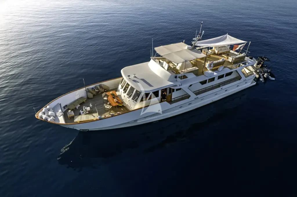 Stalca - aerial | Drivas Yachts