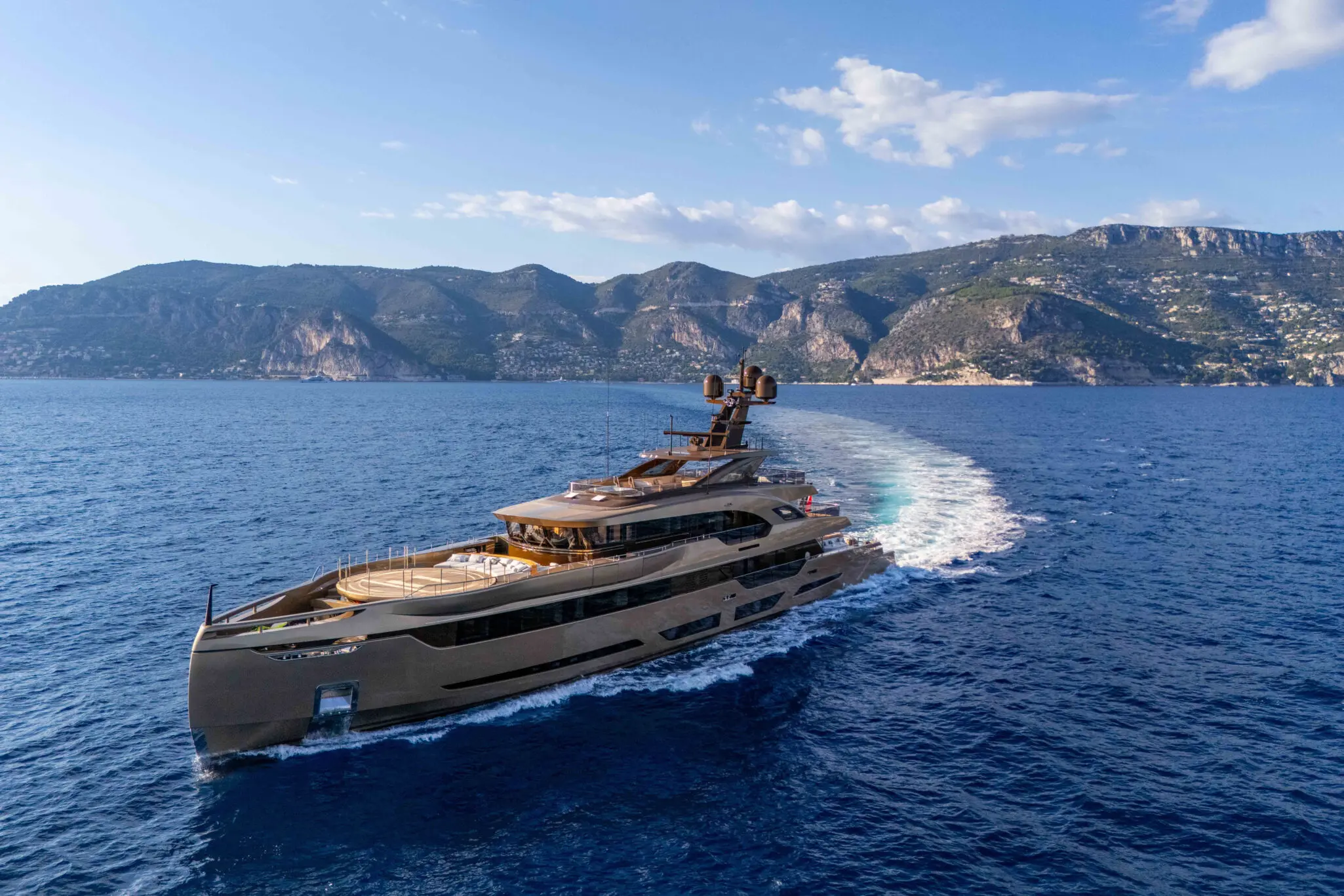 ANJELIF - aerial | Drivas Yachts