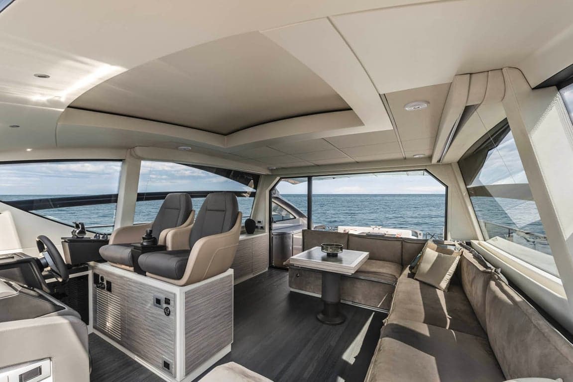 SAINTS - cockpit int | Drivas Yachts