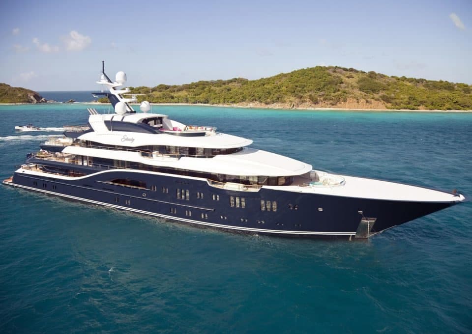 SOLANDGE - ext stbd | Drivas Yachts