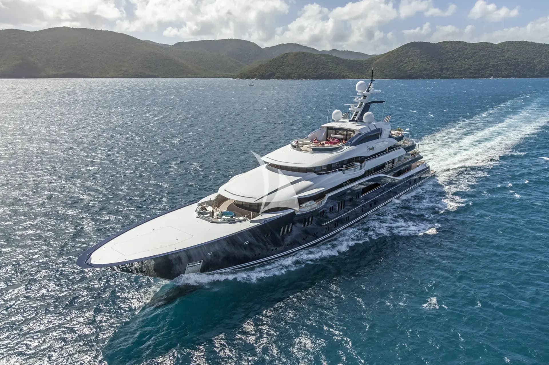 SOLANDGE - ext stbd | Drivas Yachts