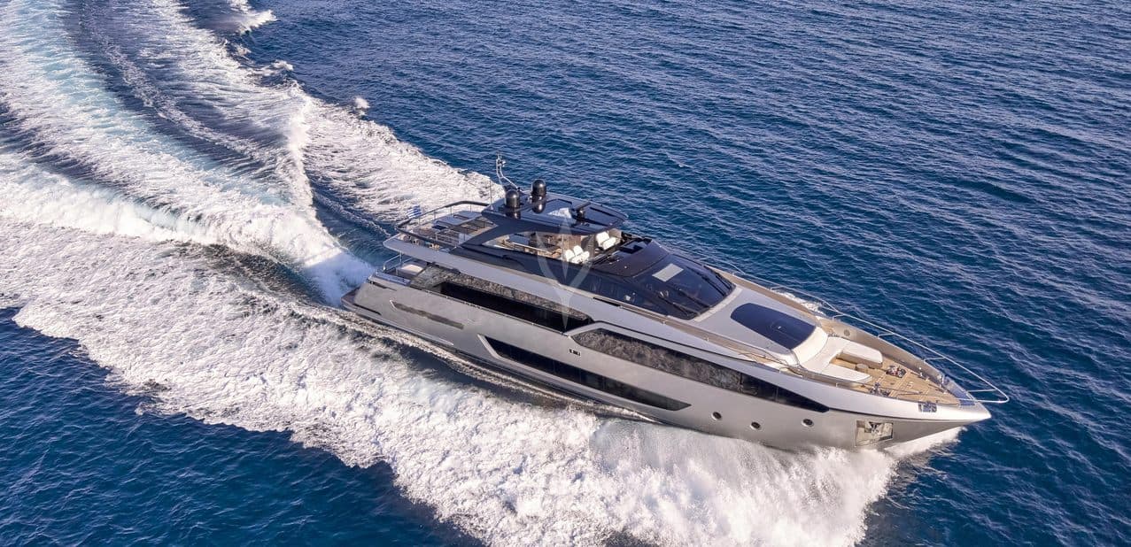 SYLIA - aerial | Drivas Yachts