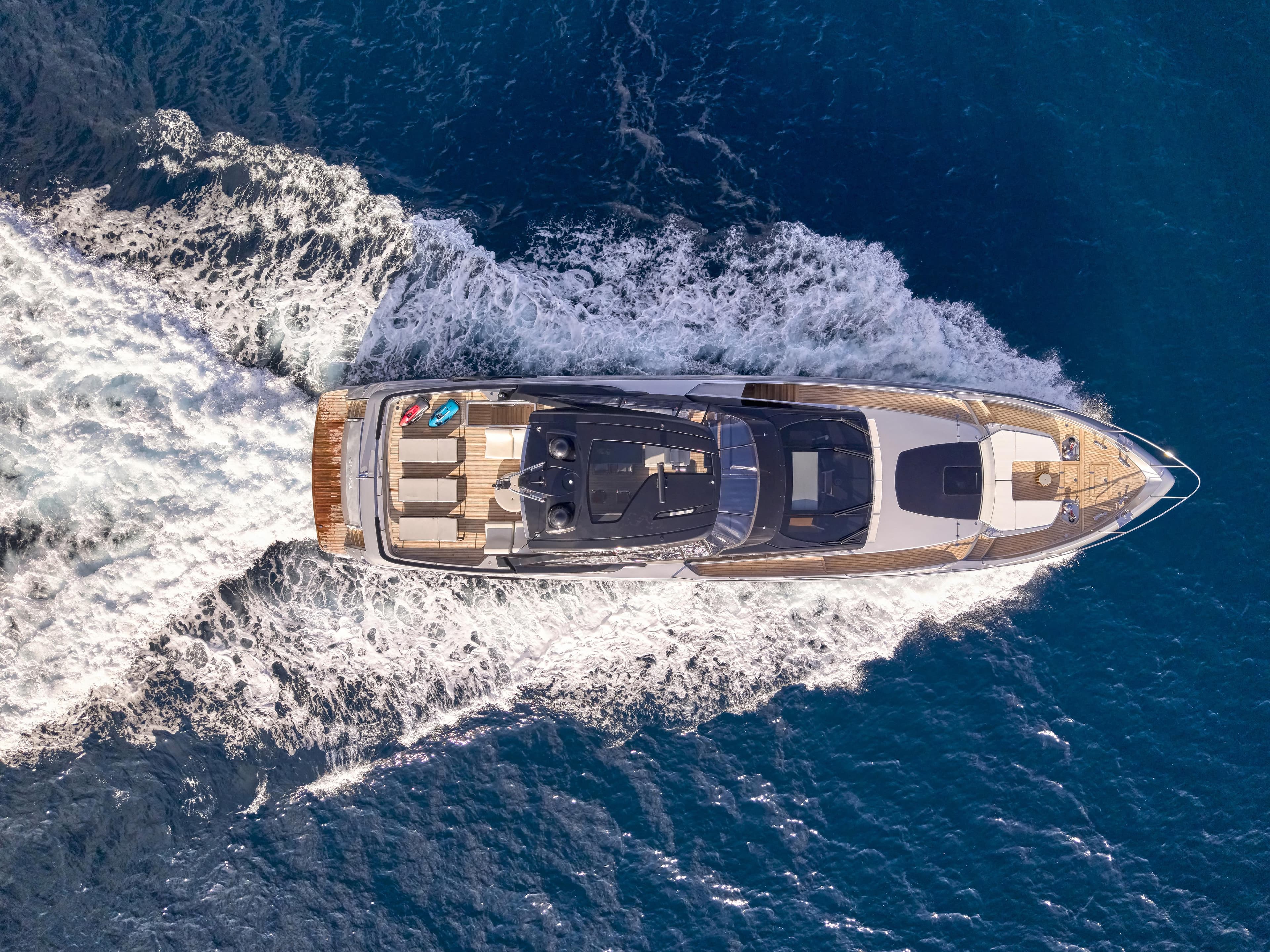 SYLIA - aerial | Drivas Yachts