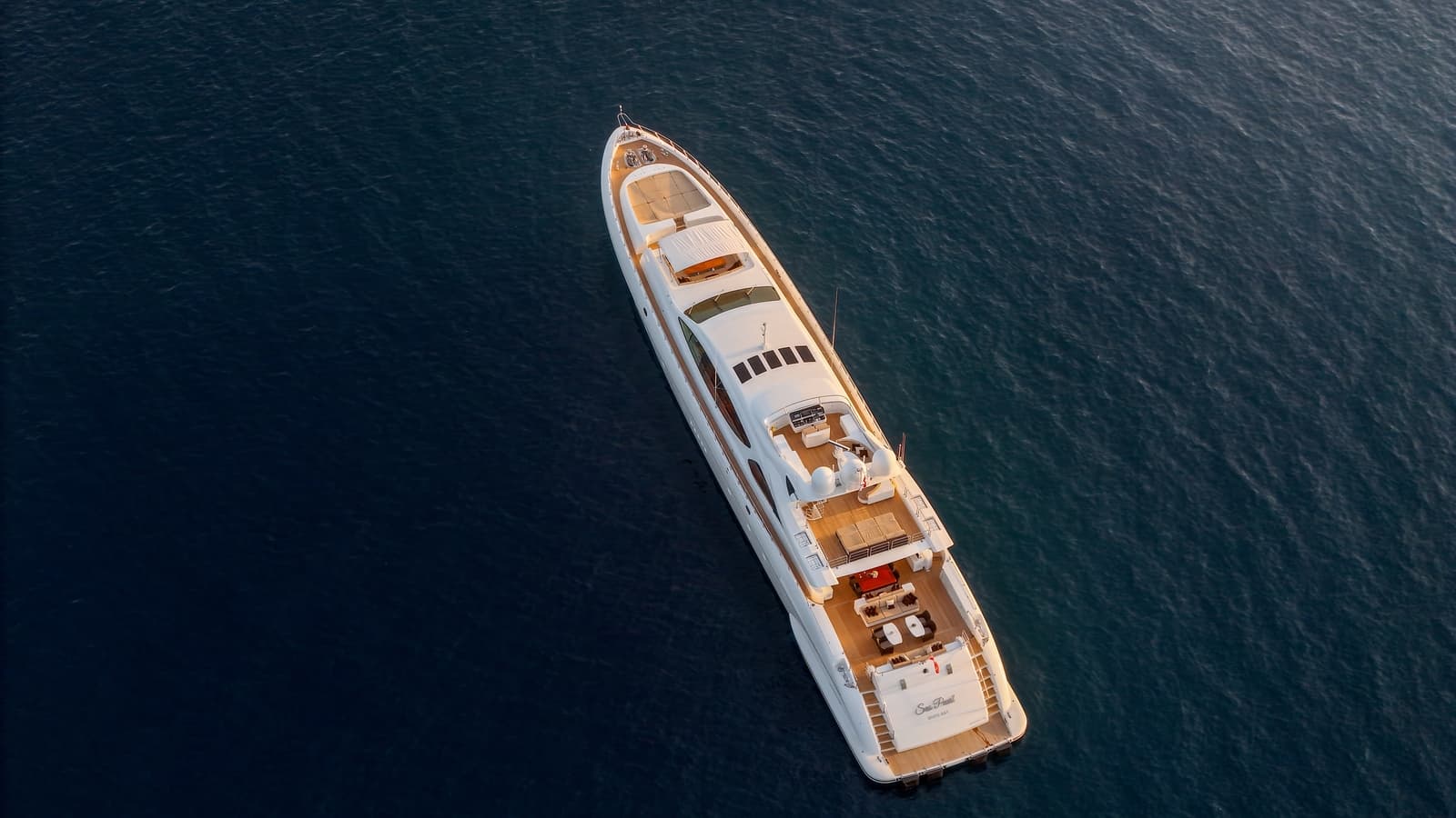 SEA PEARL - aerial | Drivas Yachts