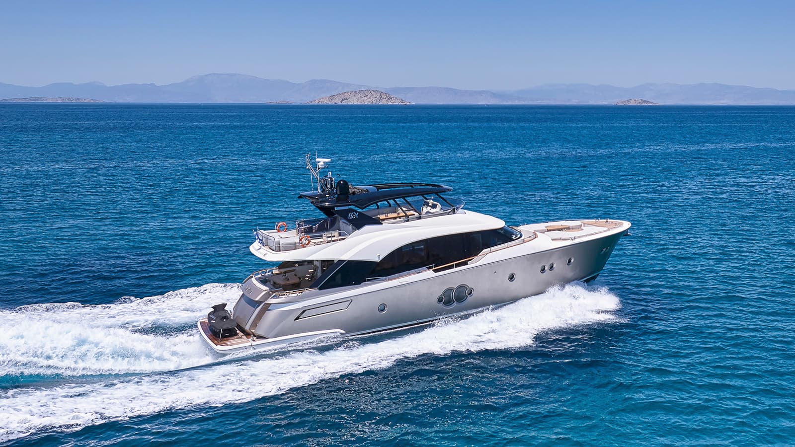 NAYLA - ext running | Drivas Yachts