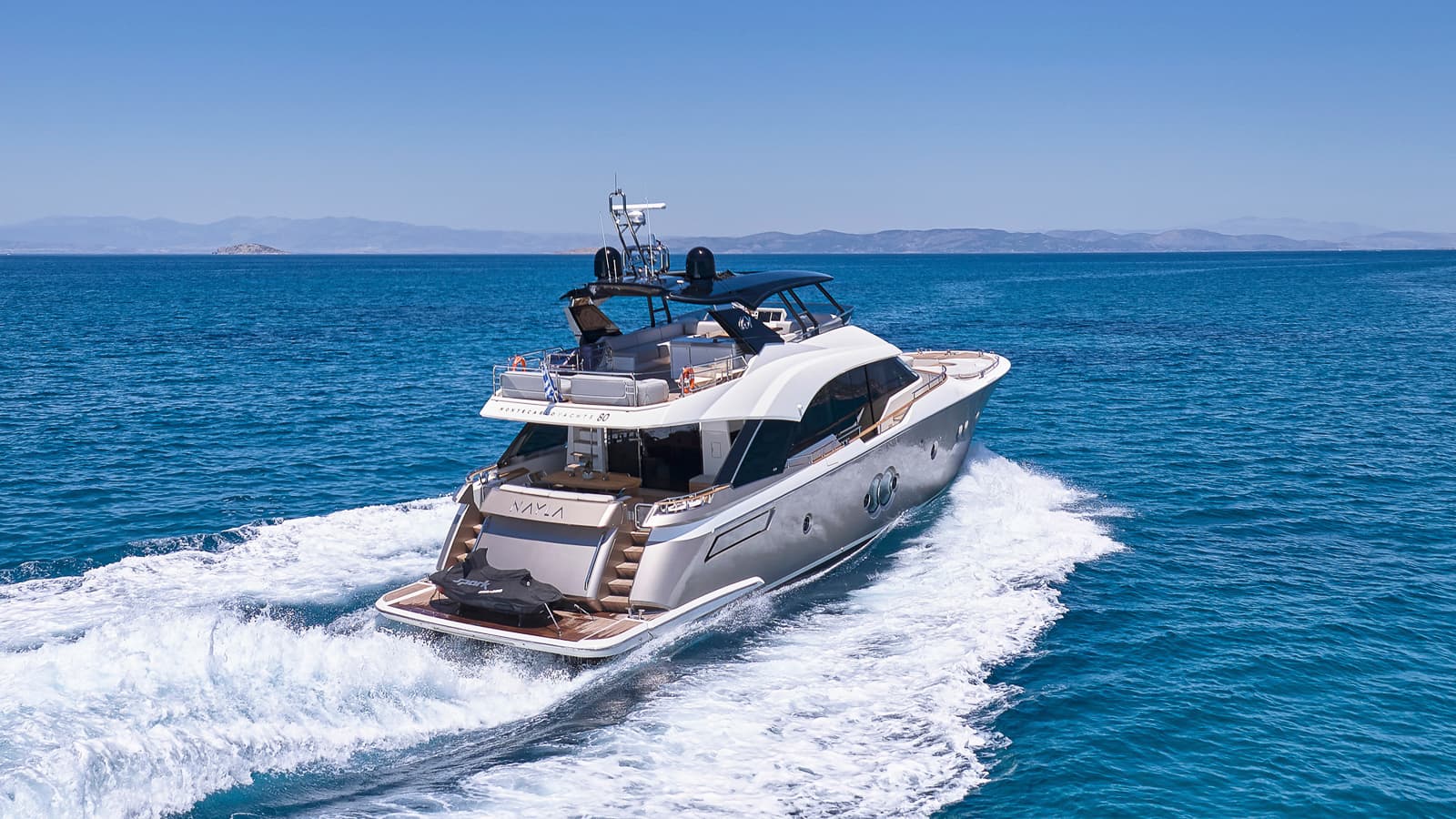 NAYLA - ext running | Drivas Yachts