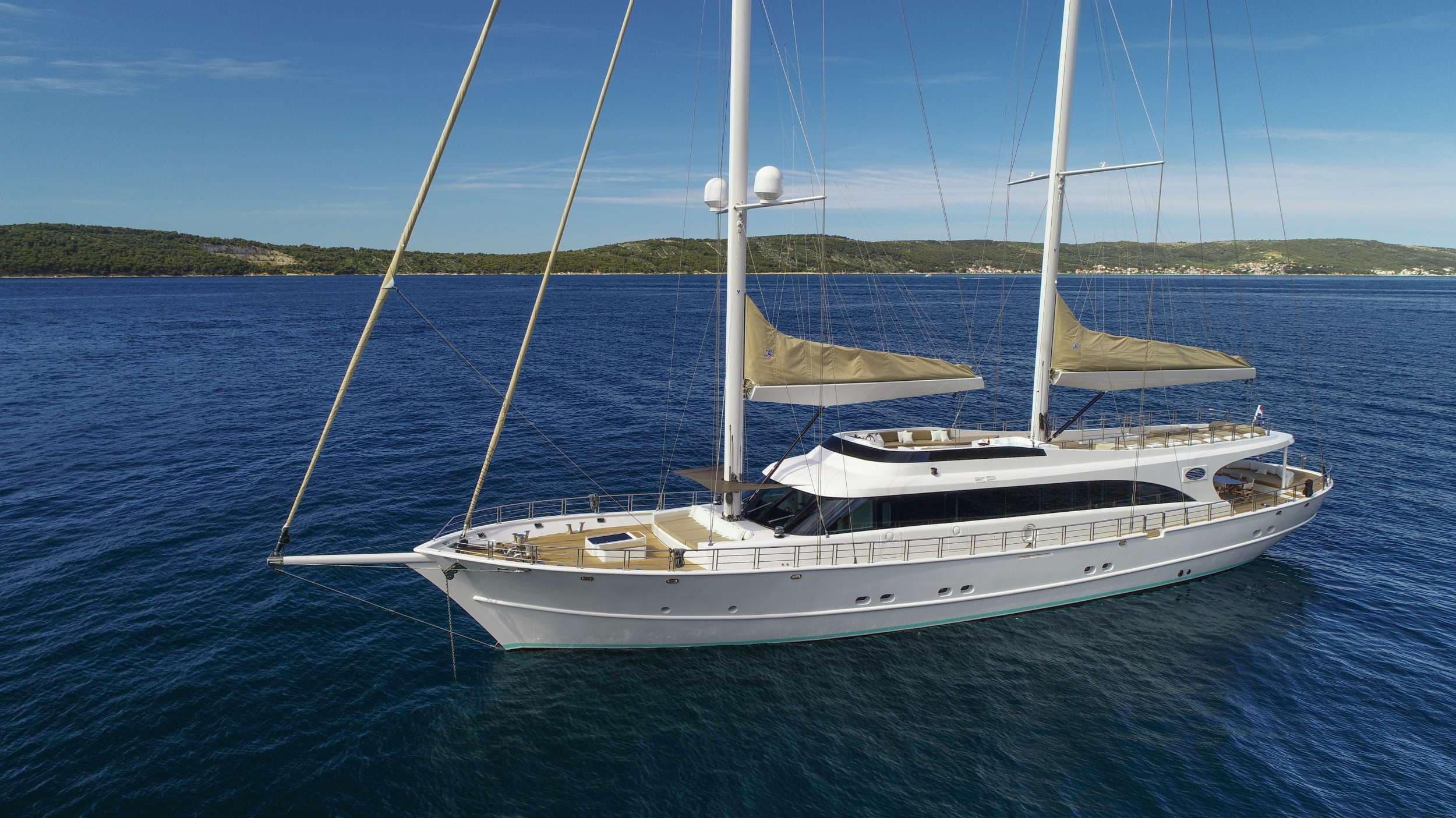 ACAPELLA - aerial | Drivas Yachts