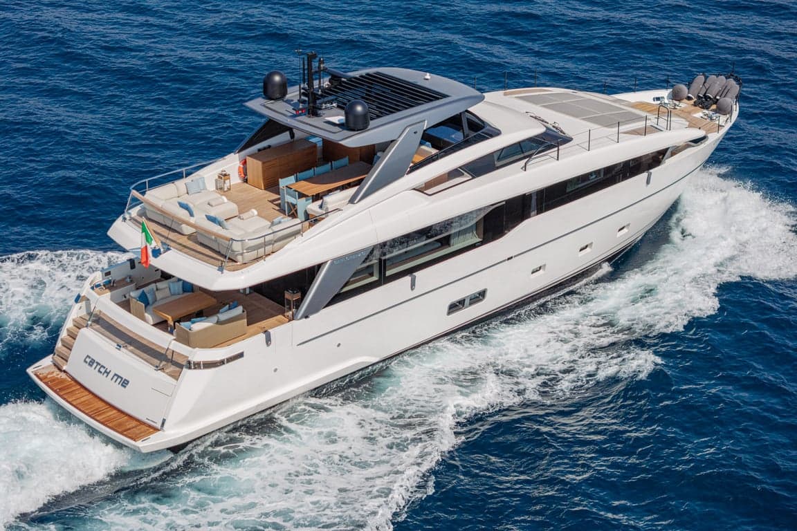 CATCH ME - ext running | Drivas Yachts