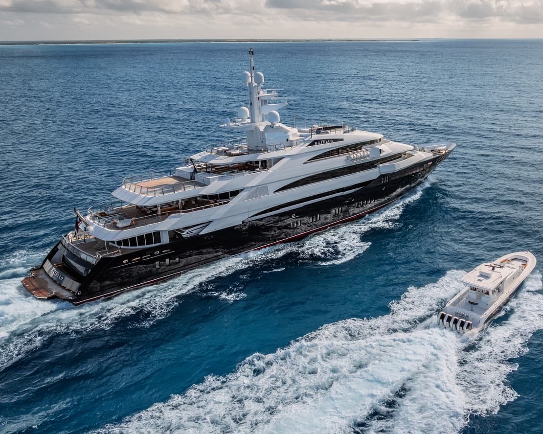 BATELLO - aerial | Drivas Yachts