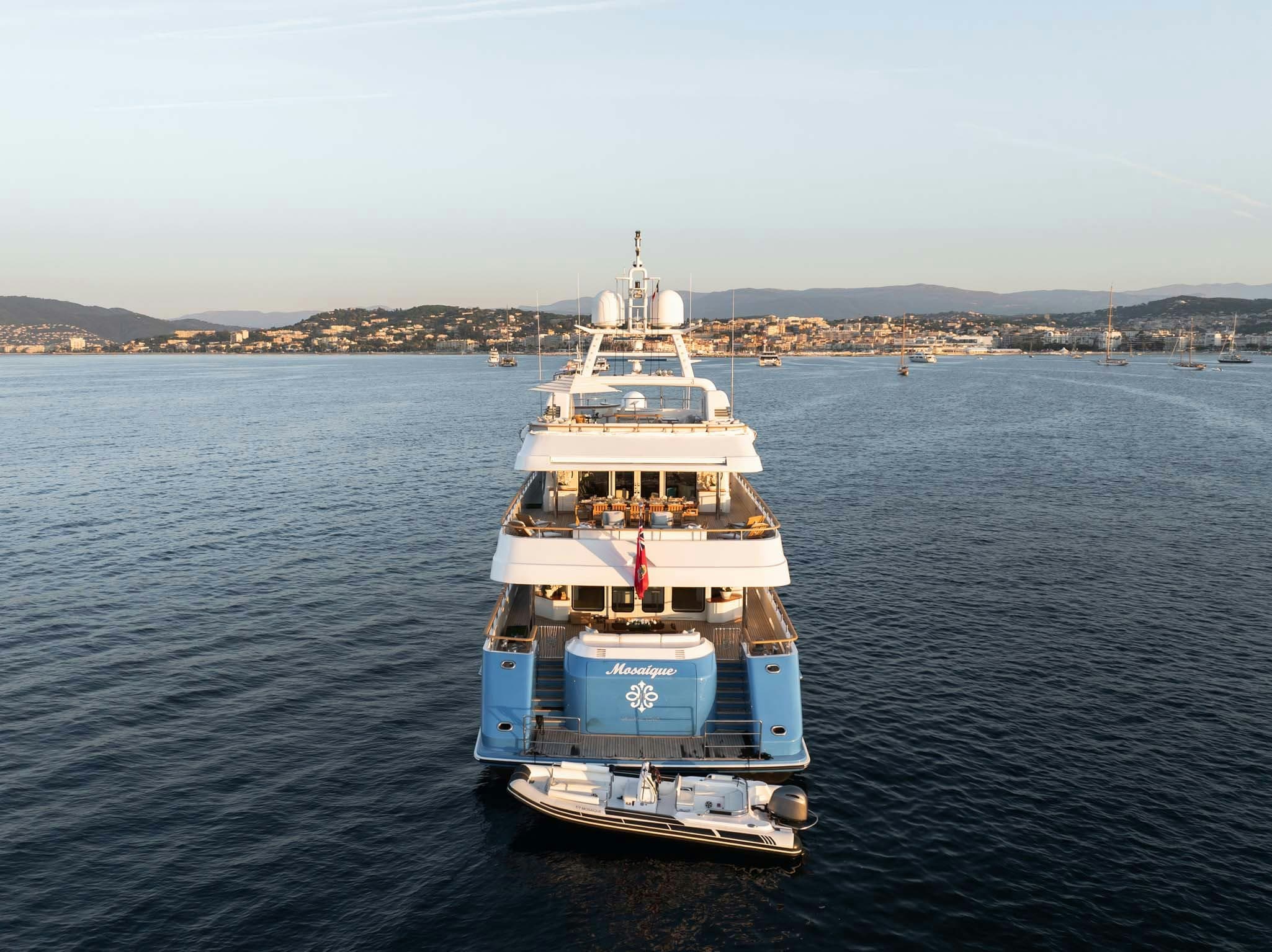 MOSAIQUE - ext stern | Drivas Yachts