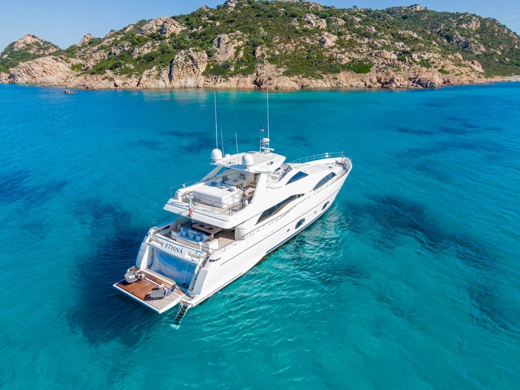 ETHNA - aerial | Drivas Yachts