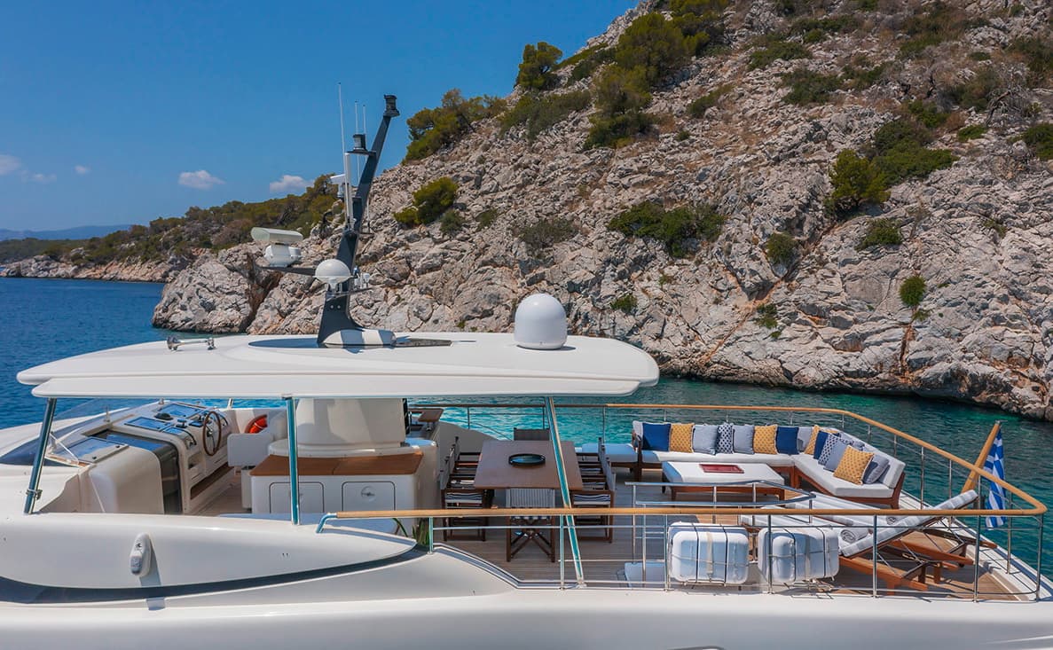 ELYSIUM - ext port | Drivas Yachts