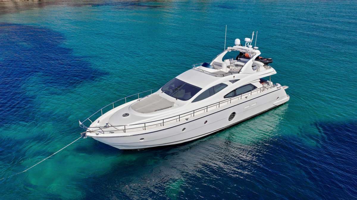 TEMPTATION - aerial | Drivas Yachts