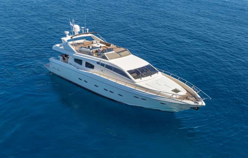 TEMPTATION - aerial | Drivas Yachts