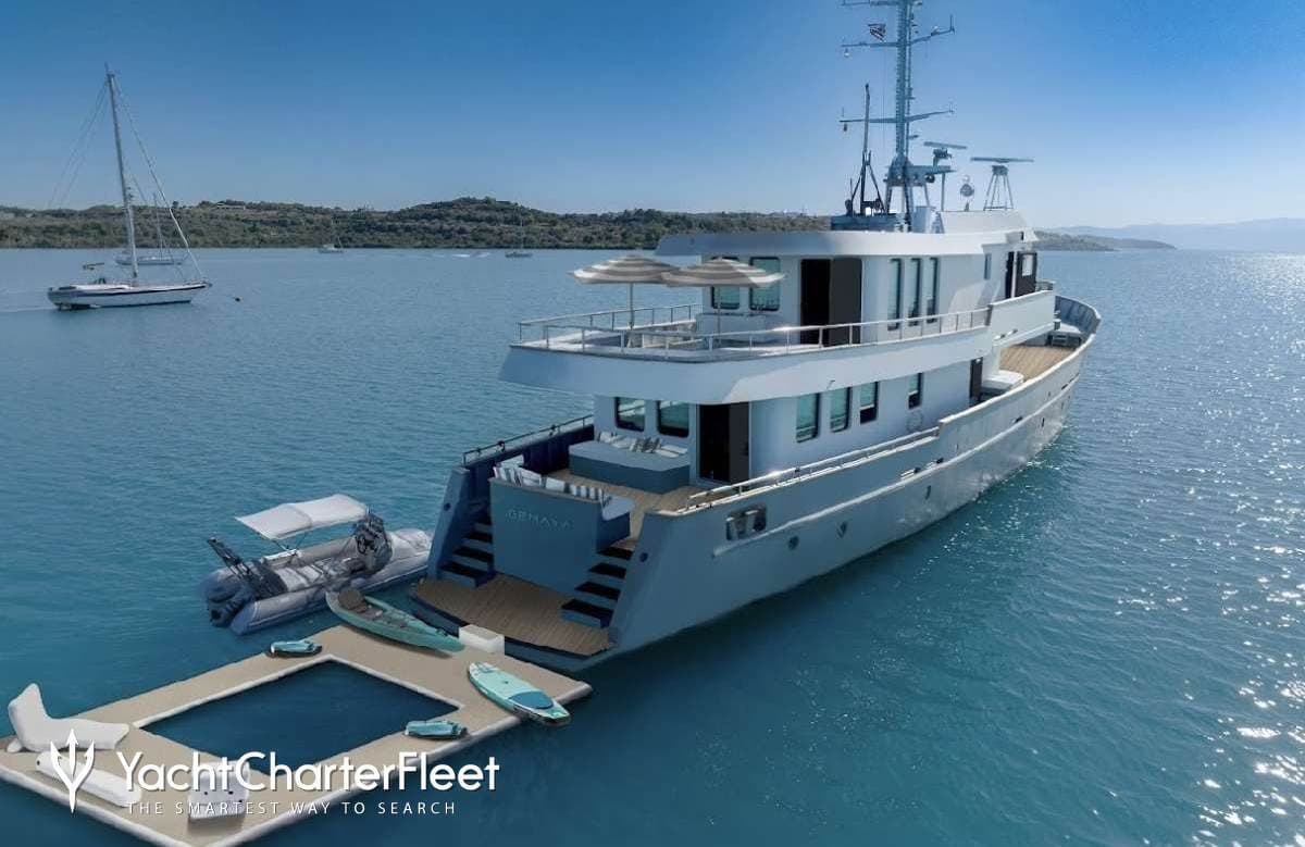 Motor yacht GEMAYA 33m by Custom Line — photo 7
